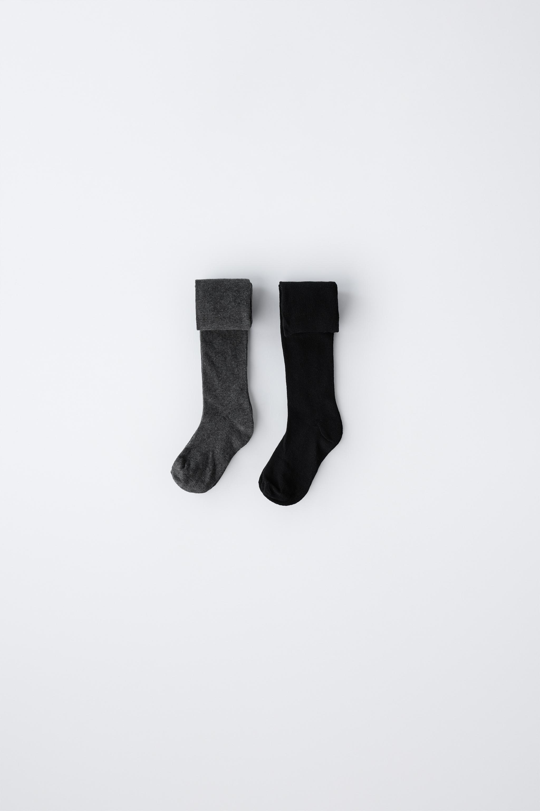 TWO-PACK OF PLAIN TIGHTS